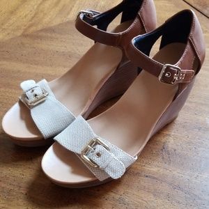 Dr. Scholl's Brown Molton Wedge Sandal